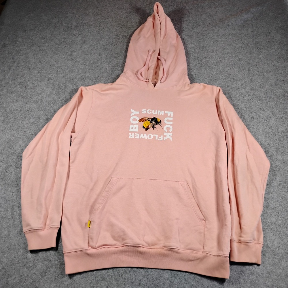 GOLF Wang Scum Flower Boy Bee Hoodie Pink Mens Medium Tyler The Creator